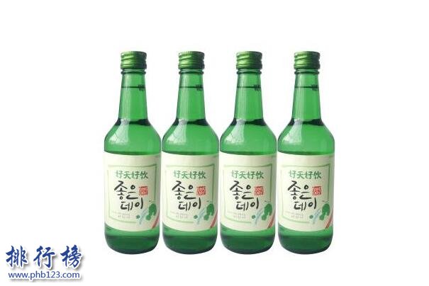 韩国烧酒品牌排行 韩国烧酒哪个牌子好