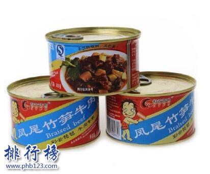 牛肉罐头品牌排行榜,牛肉罐头哪个牌子的好？