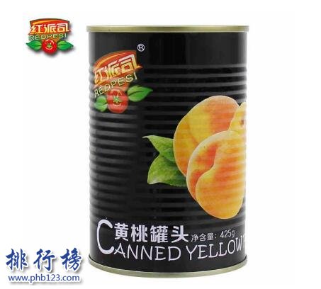 什么牌子的黄桃罐头好吃？黄桃罐头品牌排行榜