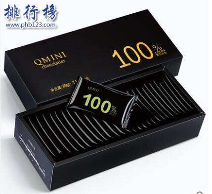 100%纯黑巧克力有哪些？100纯黑巧克力品牌排行榜