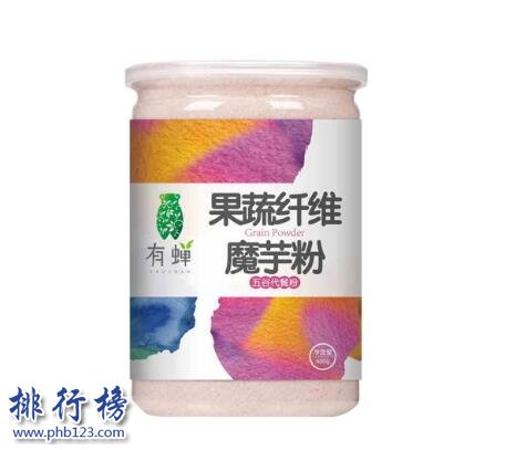 质量最好的米魔芋粉推荐，魔芋粉十大品牌排行榜