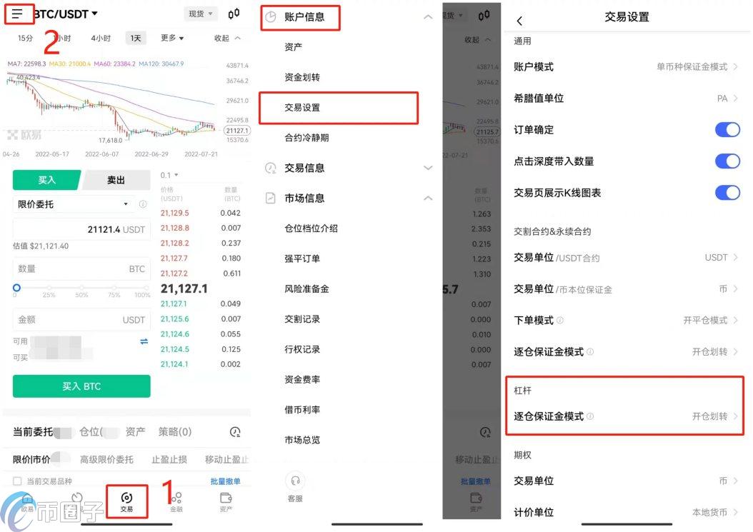 币币交易3X和5X是什么意思？