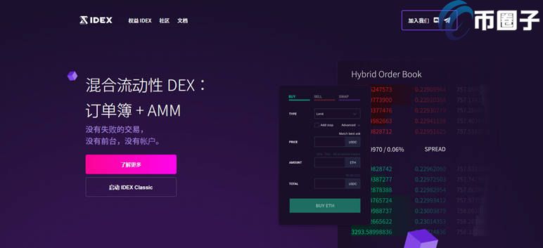 IDEX交易所怎么样？IDEX去中心化交易所全面介绍