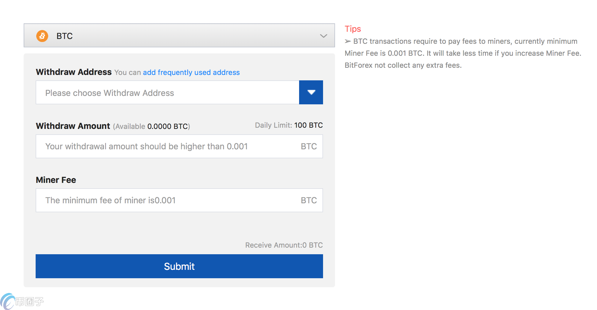 BitForex提现不了？币夫交易所提现人民币教程